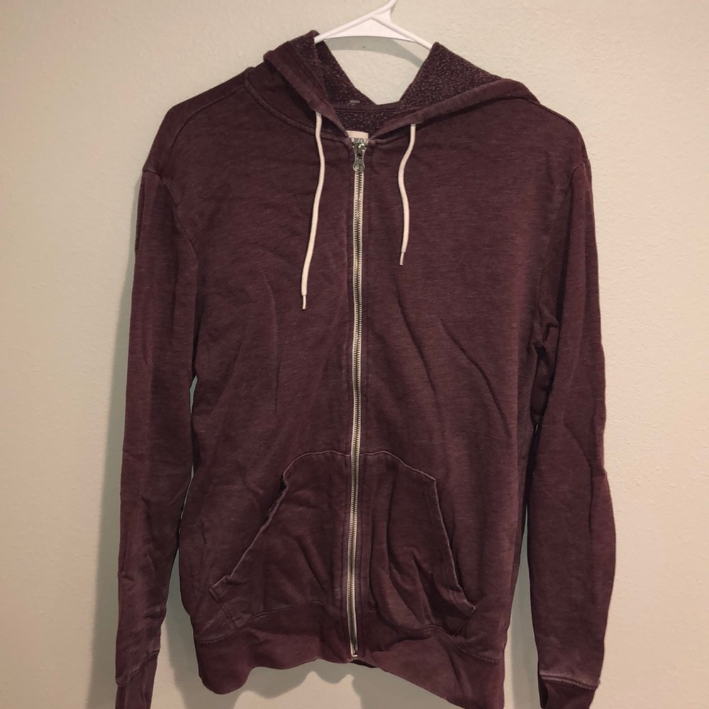 Mossimo Zip Hooded Sweatshirt